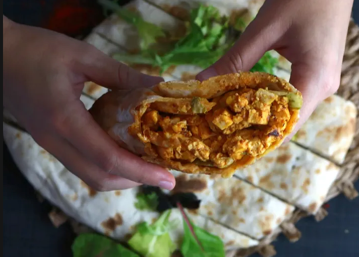Paneer Tikka Wrap